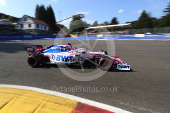 World © Octane Photographic Ltd. Formula 1 – Belgium GP - Qualifying. SportPesa Racing Point RP19 - Sergio Perez. Circuit de Spa Francorchamps, Belgium. Saturday 31st August 2019.
