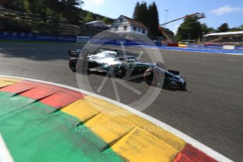 World © Octane Photographic Ltd. Formula 1 – Belgium GP - Qualifying. Mercedes AMG Petronas Motorsport AMG F1 W10 EQ Power+ - Lewis Hamilton. Circuit de Spa Francorchamps, Belgium. Saturday 31st August 2019.