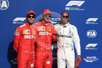 World © Octane Photographic Ltd. Formula 1 – Belgium GP - Qualifying. Scuderia Ferrari SF90 – Charles Leclerc, Sebastian Vettel  and Mercedes AMG Petronas Motorsport AMG F1 W10 EQ Power+ - Lewis Hamilton.  Circuit de Spa Francorchamps, Belgium. Saturday 31st August 2019.