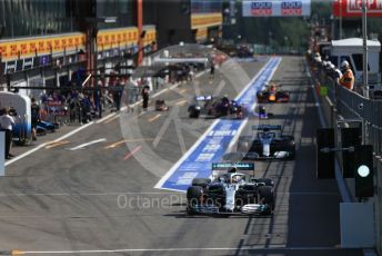 World © Octane Photographic Ltd. Formula 1 – Belgium GP - Qualifying. Mercedes AMG Petronas Motorsport AMG F1 W10 EQ Power+ - Lewis Hamilton. Circuit de Spa Francorchamps, Belgium. Saturday 31st August 2019.