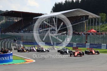 World © Octane Photographic Ltd. Formula 1 – Belgium GP - Race. Scuderia Ferrari SF90 – Charles Leclerc. Circuit de Spa Francorchamps, Belgium. Sunday 1st September 2019.