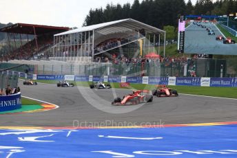 World © Octane Photographic Ltd. Formula 1 – Belgium GP - Race. Scuderia Ferrari SF90 – Charles Leclerc. Circuit de Spa Francorchamps, Belgium. Sunday 1st September 2019.