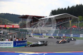 World © Octane Photographic Ltd. Formula 1 – Belgium GP - Race. Mercedes AMG Petronas Motorsport AMG F1 W10 EQ Power+ - Valtteri Bottas. Circuit de Spa Francorchamps, Belgium. Sunday 1st September 2019.