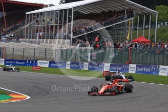 World © Octane Photographic Ltd. Formula 1 – Belgium GP - Race. Scuderia Ferrari SF90 – Sebastian Vettel. Circuit de Spa Francorchamps, Belgium. Sunday 1st September 2019.