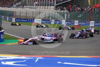 World © Octane Photographic Ltd. Formula 1 – Belgium GP - Race. SportPesa Racing Point RP19 - Sergio Perez. Circuit de Spa Francorchamps, Belgium. Sunday 1st September 2019.