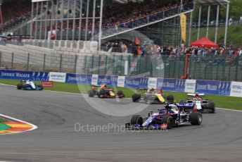 World © Octane Photographic Ltd. Formula 1 – Belgium GP - Race. Scuderia Toro Rosso STR14 – Daniil Kvyat. Circuit de Spa Francorchamps, Belgium. Sunday 1st September 2019.