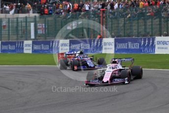 World © Octane Photographic Ltd. Formula 1 – Belgium GP - Race. SportPesa Racing Point RP19 - Sergio Perez. Circuit de Spa Francorchamps, Belgium. Sunday 1st September 2019.