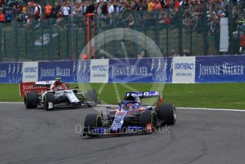 World © Octane Photographic Ltd. Formula 1 – Belgium GP - Race. Scuderia Toro Rosso STR14 – Daniil Kvyat. Circuit de Spa Francorchamps, Belgium. Sunday 1st September 2019.