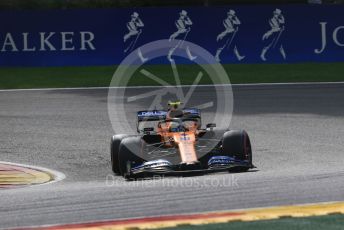 World © Octane Photographic Ltd. Formula 1 – Belgium GP - Race. McLaren MCL34 – Lando Norris. Circuit de Spa Francorchamps, Belgium. Sunday 1st September 2019.