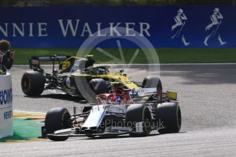 World © Octane Photographic Ltd. Formula 1 – Belgium GP - Race. Alfa Romeo Racing C38 – Antonio Giovinazzi. Circuit de Spa Francorchamps, Belgium. Sunday 1st September 2019.