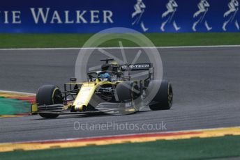 World © Octane Photographic Ltd. Formula 1 – Belgium GP - Race. Renault Sport F1 Team RS19 – Daniel Ricciardo. Circuit de Spa Francorchamps, Belgium. Sunday 1st September 2019.