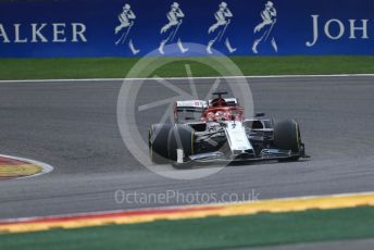 World © Octane Photographic Ltd. Formula 1 – Belgium GP - Race. Alfa Romeo Racing C38 – Kimi Raikkonen. Circuit de Spa Francorchamps, Belgium. Sunday 1st September 2019.