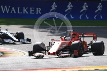 World © Octane Photographic Ltd. Formula 1 – Belgium GP - Race. Scuderia Ferrari SF90 – Sebastian Vettel. Circuit de Spa Francorchamps, Belgium. Sunday 1st September 2019.