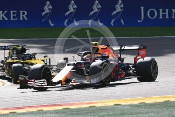 World © Octane Photographic Ltd. Formula 1 – Belgium GP - Race. Aston Martin Red Bull Racing RB15 – Alexander Albon. Circuit de Spa Francorchamps, Belgium. Sunday 1st September 2019.