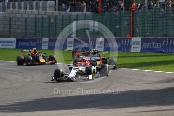 World © Octane Photographic Ltd. Formula 1 – Belgium GP - Race. Alfa Romeo Racing C38 – Antonio Giovinazzi. Circuit de Spa Francorchamps, Belgium. Sunday 1st September 2019.