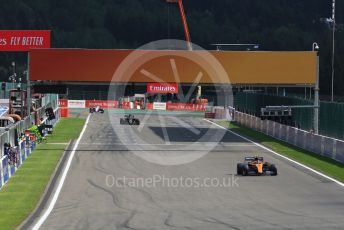 World © Octane Photographic Ltd. Formula 1 – Belgium GP - Race. McLaren MCL34 – Lando Norris. Circuit de Spa Francorchamps, Belgium. Sunday 1st September 2019.