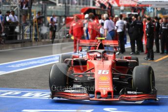 World © Octane Photographic Ltd. Formula 1 – Belgium GP - Race Podium. Scuderia Ferrari SF90 – Charles Leclerc. Circuit de Spa Francorchamps, Belgium. Sunday 1st September 2019.