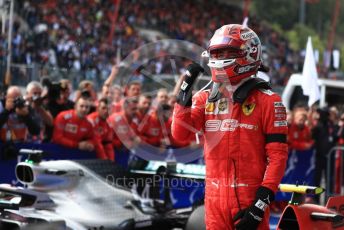 World © Octane Photographic Ltd. Formula 1 – Belgium GP - Race Podium. Scuderia Ferrari SF90 – Charles Leclerc. Circuit de Spa Francorchamps, Belgium. Sunday 1st September 2019.