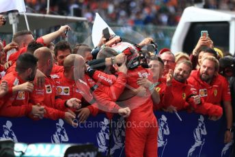 World © Octane Photographic Ltd. Formula 1 – Belgium GP - Race Podium. Scuderia Ferrari SF90 – Charles Leclerc. Circuit de Spa Francorchamps, Belgium. Sunday 1st September 2019.