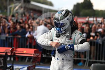 World © Octane Photographic Ltd. Formula 1 – Belgium GP - Race Podium. Mercedes AMG Petronas Motorsport AMG F1 W10 EQ Power+ - Valtteri Bottas. Circuit de Spa Francorchamps, Belgium. Sunday 1st September 2019.