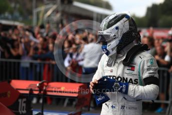 World © Octane Photographic Ltd. Formula 1 – Belgium GP - Race Podium. Mercedes AMG Petronas Motorsport AMG F1 W10 EQ Power+ - Valtteri Bottas. Circuit de Spa Francorchamps, Belgium. Sunday 1st September 2019.