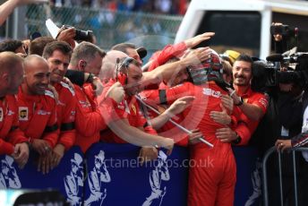 World © Octane Photographic Ltd. Formula 1 – Belgium GP - Race Podium. Scuderia Ferrari SF90 – Charles Leclerc. Circuit de Spa Francorchamps, Belgium. Sunday 1st September 2019.