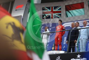 World © Octane Photographic Ltd. Formula 1 – Belgium GP - Race Podium. Scuderia Ferrari SF90 – Charles Leclerc. Circuit de Spa Francorchamps, Belgium. Sunday 1st September 2019.