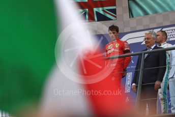 World © Octane Photographic Ltd. Formula 1 – Belgium GP - Race Podium. Scuderia Ferrari SF90 – Charles Leclerc. Circuit de Spa Francorchamps, Belgium. Sunday 1st September 2019.