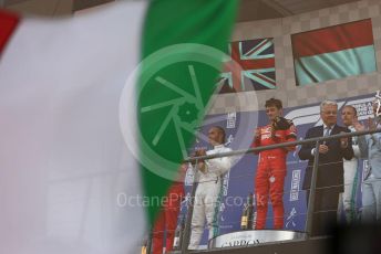 World © Octane Photographic Ltd. Formula 1 – Belgium GP - Race Podium. Scuderia Ferrari SF90 – Charles Leclerc. Circuit de Spa Francorchamps, Belgium. Sunday 1st September 2019.