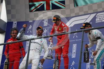 World © Octane Photographic Ltd. Formula 1 – Belgium GP - Race Podium. Mercedes AMG Petronas Motorsport AMG F1 W10 EQ Power+ - Lewis Hamilton. Circuit de Spa Francorchamps, Belgium. Sunday 1st September 2019.