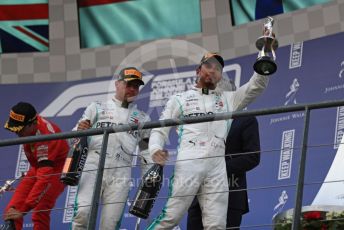 World © Octane Photographic Ltd. Formula 1 – Belgium GP - Race Podium. Mercedes AMG Petronas Motorsport AMG F1 W10 EQ Power+ - Lewis Hamilton. Circuit de Spa Francorchamps, Belgium. Sunday 1st September 2019.