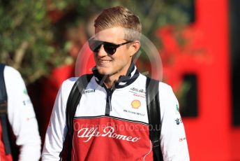 World © Octane Photographic Ltd. Formula 1 - Belgium GP - Paddock. Marcus Ericsson - brand ambassador and third driver. Circuit de Spa Francorchamps, Belgium. Friday 29th August 2019.