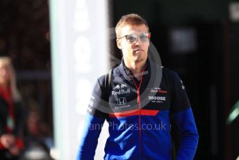 World © Octane Photographic Ltd. Formula 1 – Belgium GP - Paddock. Scuderia Toro Rosso STR14 – Daniil Kvyat. Circuit de Spa Francorchamps, Belgium. Friday 30th August 2019.