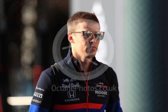 World © Octane Photographic Ltd. Formula 1 – Belgium GP - Paddock. Scuderia Toro Rosso STR14 – Daniil Kvyat. Circuit de Spa Francorchamps, Belgium. Friday 30th August 2019.