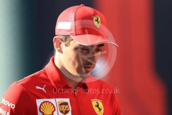 World © Octane Photographic Ltd. Formula 1 – Belgium GP - Paddock. Scuderia Ferrari SF90 – Charles Leclerc. Circuit de Spa Francorchamps, Belgium. Friday 30th August 2019.