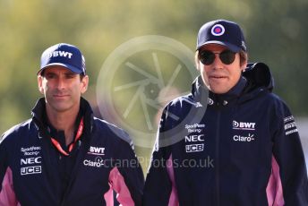 World © Octane Photographic Ltd. Formula 1 – Belgium GP - Paddock. SportPesa Racing Point RP19 – Lance Stroll. Circuit de Spa Francorchamps, Belgium. Friday 30th August 2019.