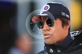 World © Octane Photographic Ltd. Formula 1 – Belgium GP - Paddock. SportPesa Racing Point RP19 – Lance Stroll. Circuit de Spa Francorchamps, Belgium. Friday 30th August 2019.