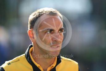 World © Octane Photographic Ltd. Formula 1 - Belgium GP - Paddock. Cyril Abiteboul - Managing Director of Renault Sport Racing Formula 1 Team. Circuit de Spa Francorchamps, Belgium. Friday 29th August 2019.