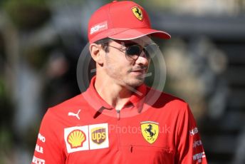 World © Octane Photographic Ltd. Formula 1 – Belgium GP - Paddock. Scuderia Ferrari SF90 – Charles Leclerc. Circuit de Spa Francorchamps, Belgium. Friday 30th August 2019.