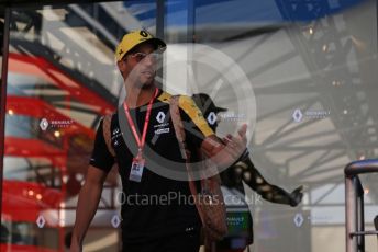 World © Octane Photographic Ltd. Formula 1 – Belgium GP - Paddock. Renault Sport F1 Team RS19 – Daniel Ricciardo. Circuit de Spa Francorchamps, Belgium. Friday 30th August 2019.