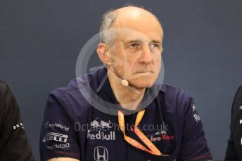 World © Octane Photographic Ltd. Formula 1 - Hungarian GP – Friday FIA Team Press Conference. Franz Tost – Team Principal of Scuderia Toro Rosso. Circuit de Spa Francorchamps, Belgium. Friday 29th August 2019.