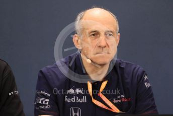 World © Octane Photographic Ltd. Formula 1 - Hungarian GP – Friday FIA Team Press Conference. Franz Tost – Team Principal of Scuderia Toro Rosso. Circuit de Spa Francorchamps, Belgium. Friday 29th August 2019.