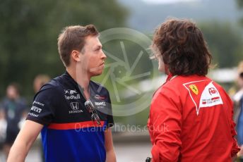 World © Octane Photographic Ltd. Formula 1 – Belgium GP - Paddock. Scuderia Toro Rosso STR14 – Daniil Kvyat. Circuit de Spa Francorchamps, Belgium. Sunday 1st September 2019.