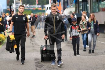 World © Octane Photographic Ltd. Formula 1 – Belgium GP - Paddock. Renault Sport F1 Team RS19 – Nico Hulkenberg. Circuit de Spa Francorchamps, Belgium. Sunday 1st September 2019