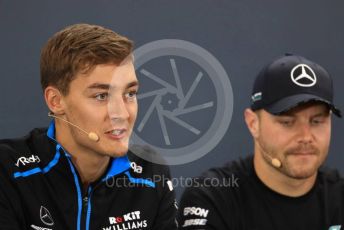 World © Octane Photographic Ltd. Formula 1 – Belgium GP. FIA Drivers Press Conference. ROKiT Williams Racing – George Russell. Circuit de Spa Francorchamps, Belgium. Thursday 28th August 2019.