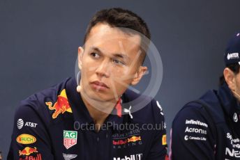 World © Octane Photographic Ltd. Formula 1 – Belgium GP. FIA Drivers Press Conference. Aston Martin Red Bull Racing – Alexander Albon. Circuit de Spa Francorchamps, Belgium. Thursday 28th August 2019.