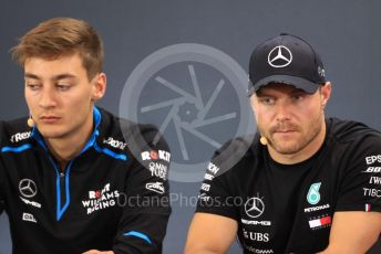 World © Octane Photographic Ltd. Formula 1 – Belgium GP. FIA Drivers Press Conference. Mercedes AMG Petronas Motorsport - Valtteri Bottas. Circuit de Spa Francorchamps, Belgium. Thursday 28th August 2019.