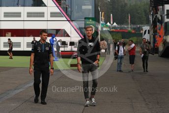 World © Octane Photographic Ltd. Formula 1 – Belgium GP - Paddock. ROKiT Williams Racing FW 42 – George Russell. Circuit de Spa Francorchamps, Belgium. Thursday 28th August 2019.