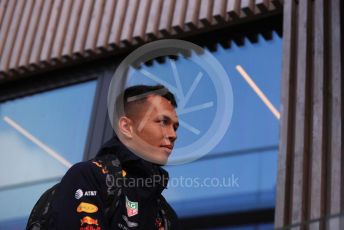 World © Octane Photographic Ltd. Formula 1 – Belgium GP - Paddock. Aston Martin Red Bull Racing RB15 – Alexander Albon. Circuit de Spa Francorchamps, Belgium. Thursday 28th August 2019.