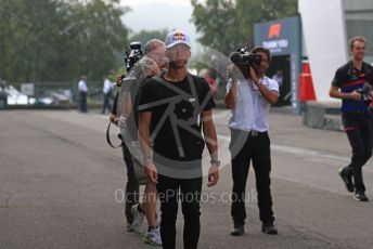 World © Octane Photographic Ltd. Formula 1 – Belgium GP - Paddock. Scuderia Toro Rosso - Pierre Gasly. Circuit de Spa Francorchamps, Belgium. Thursday 28th August 2019.